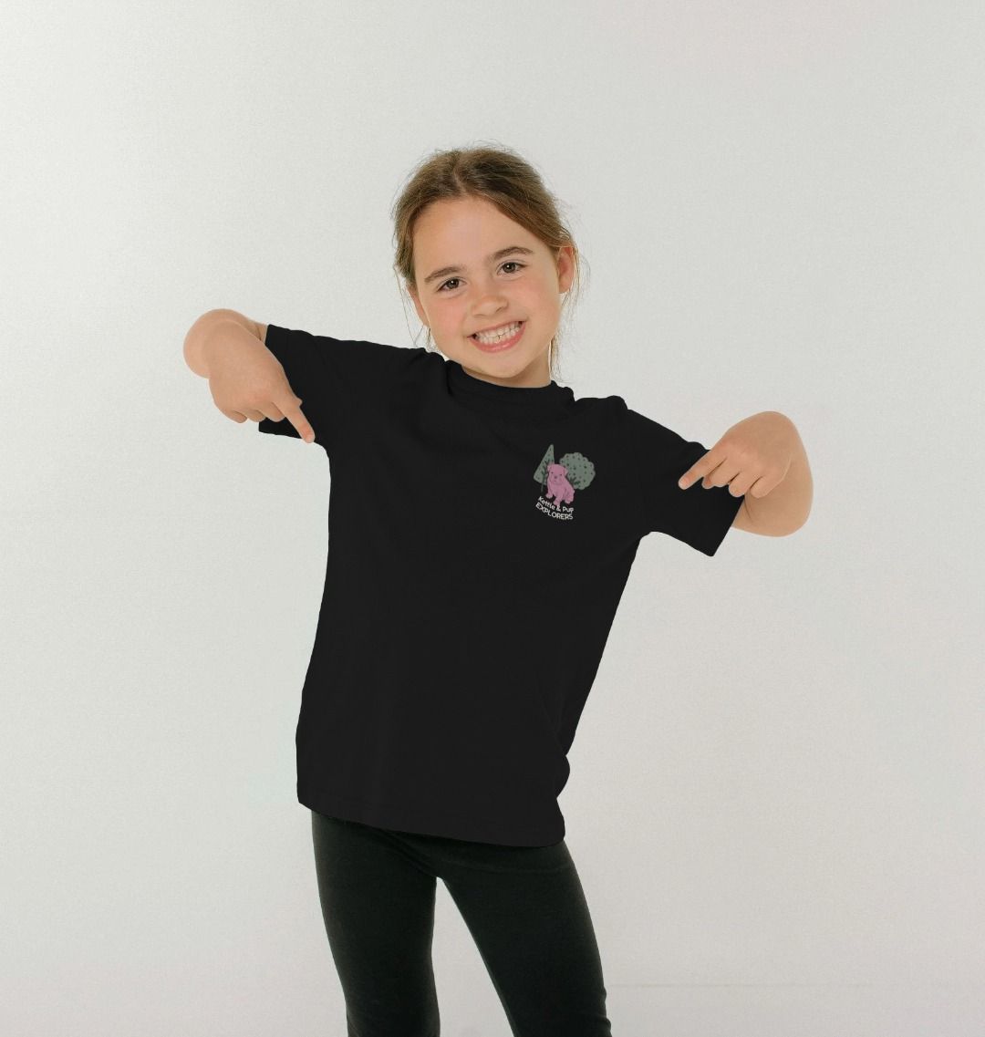 Kettle & Pup Explorers Kids T-Shirt / Pocket Print